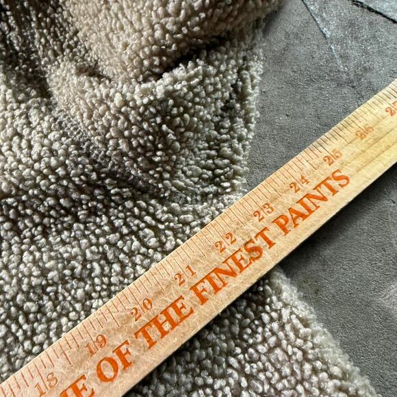 Tan Oatmeal Deep Pile Style Fleece - Picture 7 of 8